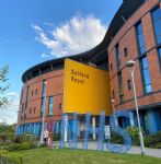 Salford Royal Hospital applause and protest 